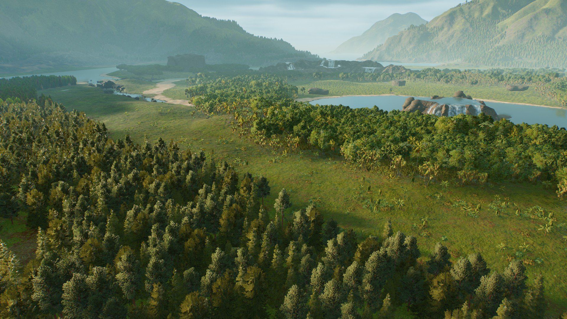 1920x1080 The Isla Nublar Island Preset World Evolution 3