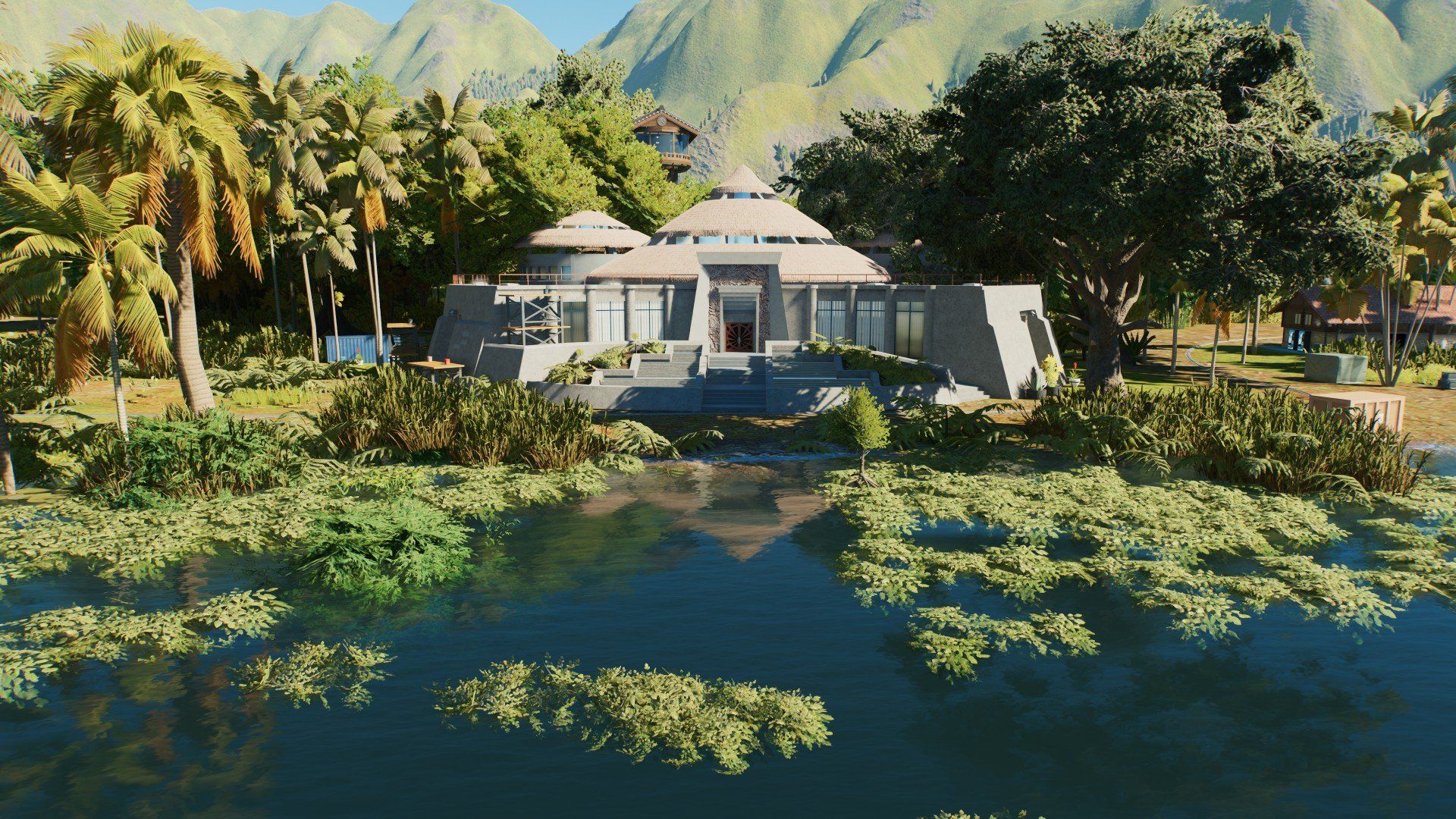 1920x1080 Jurassic park 1993 Isla nublar World Evolution 3