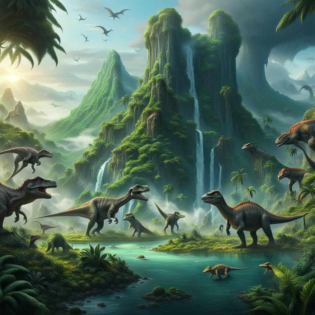 1024x1024 Isla Nublar form Jurrasic World Roam Freely on