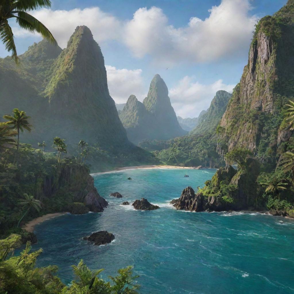 1024x1024 Discover the Pristine Beauty of Isla Nublar