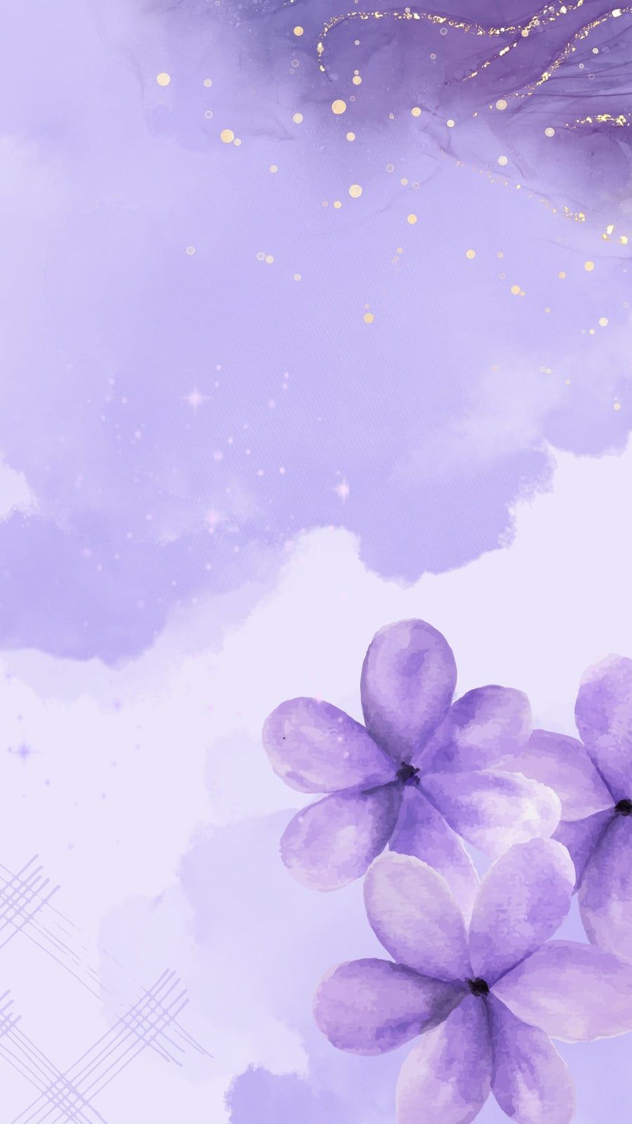 900x1600 Free customizable purple aesthetic wallpaper templates