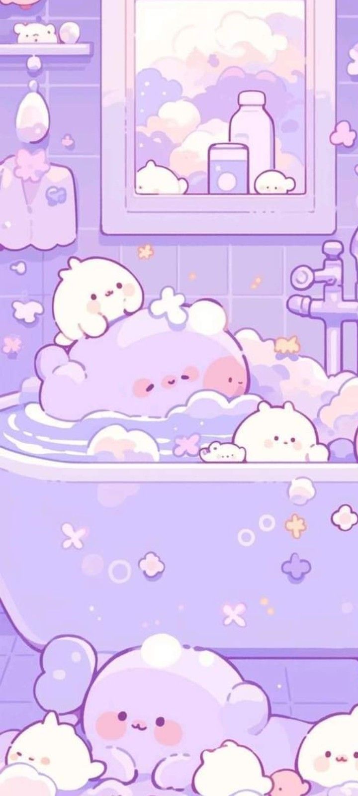 720x1600 Discover 66 Purple kawaii and purple kawaii aesthetic wallpaper ideas. aesthetic wallpaper purple pastel anime, pastel lofi wallpaper, purple kawaii wallpaper ipad and more