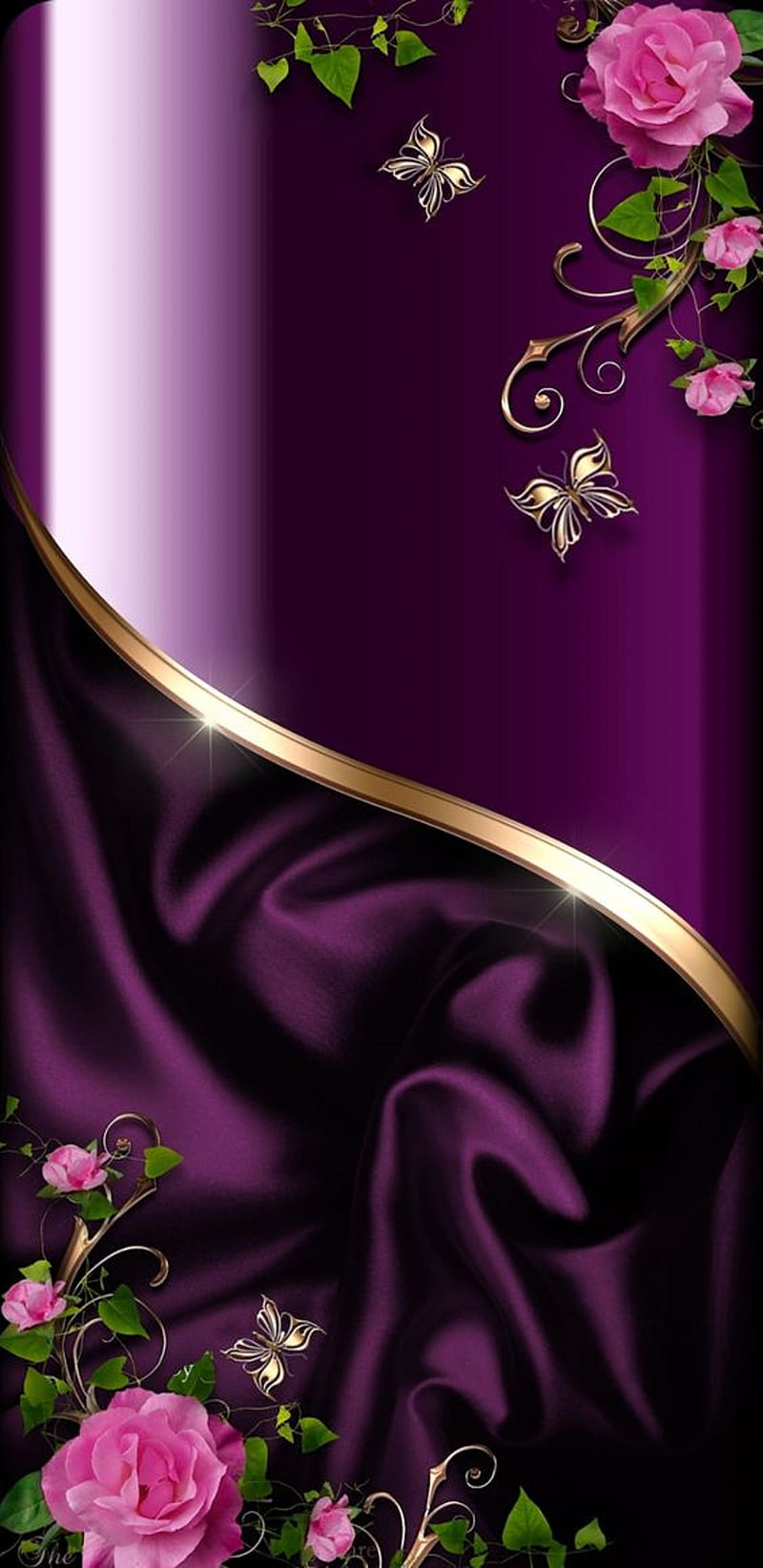 800x1644 Cute purple, purple, cute, flowers, HD phone wallpaper