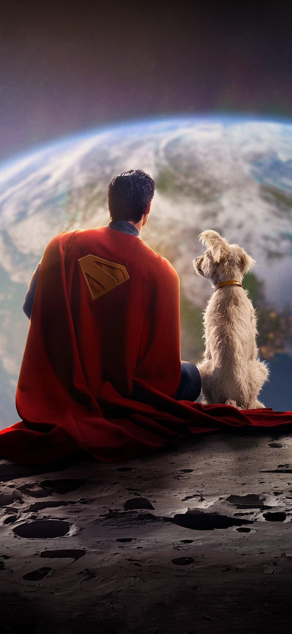 944x2048 James Gunn Shares Superman And Krypto Phone Wallpaper : R DC_Cinematic