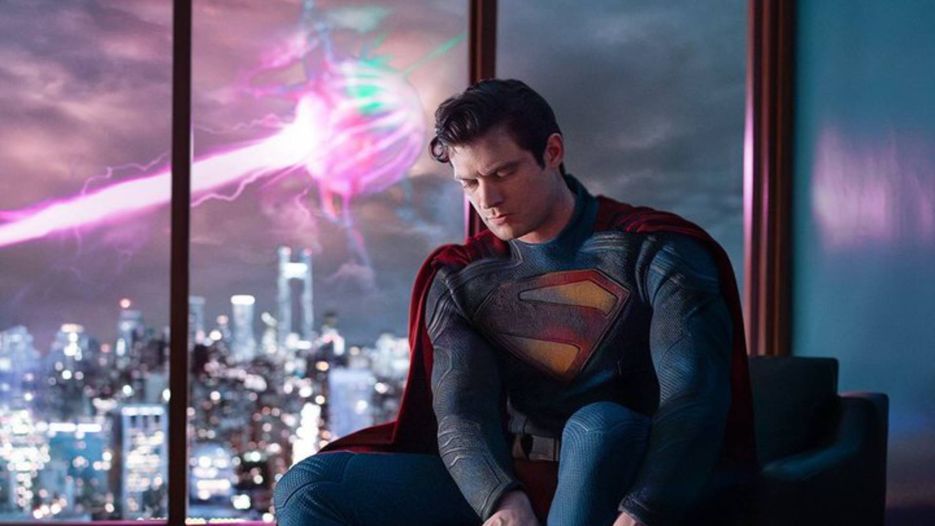 1920x1080 James Gunn shares first look at David Corenswet as Superman and teases a surprise villain