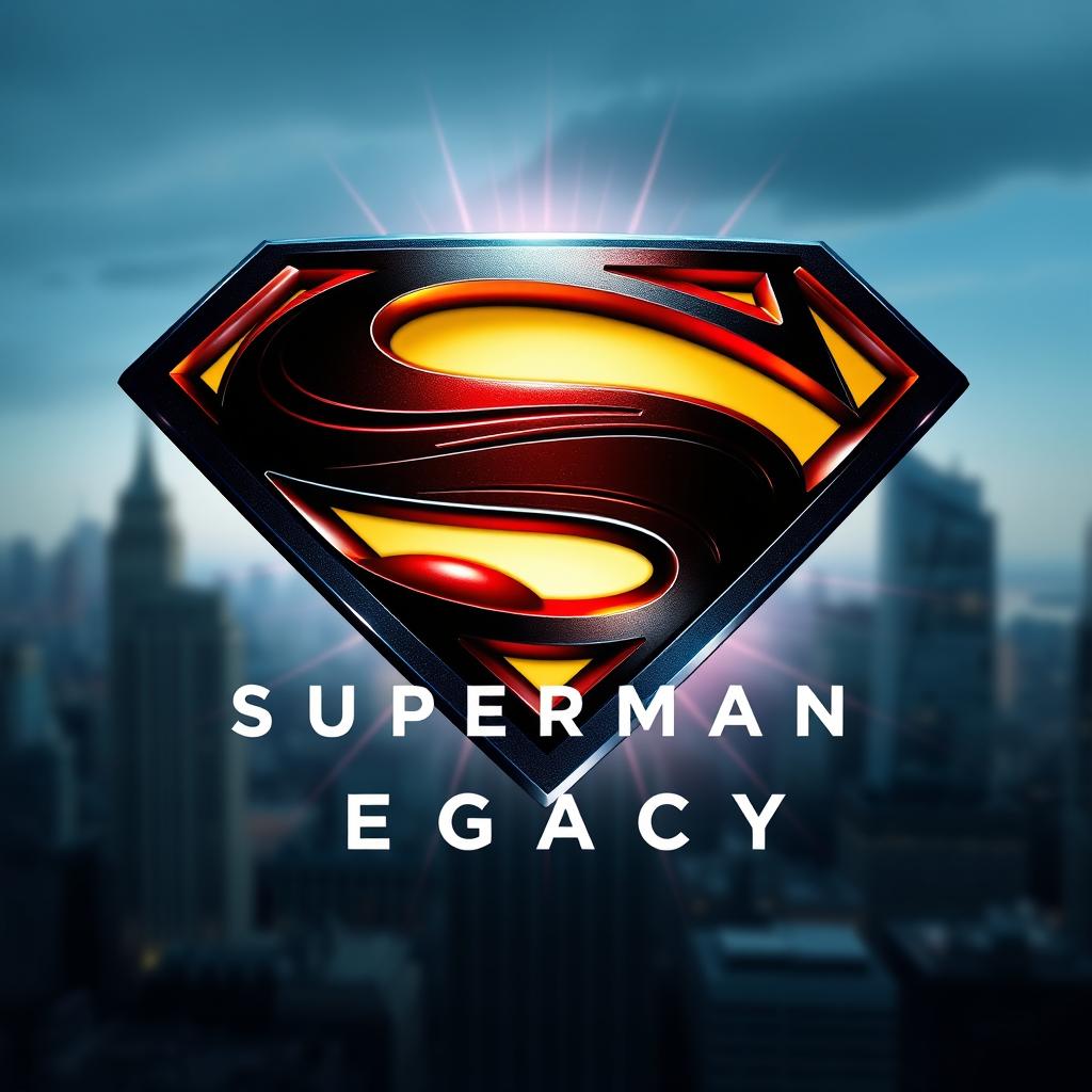 1024x1024 Superman Legacy Logo Design