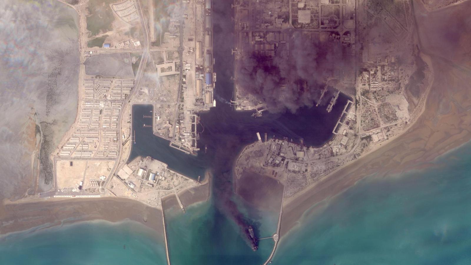 1600x900 Satellite image begin to show damage wrought