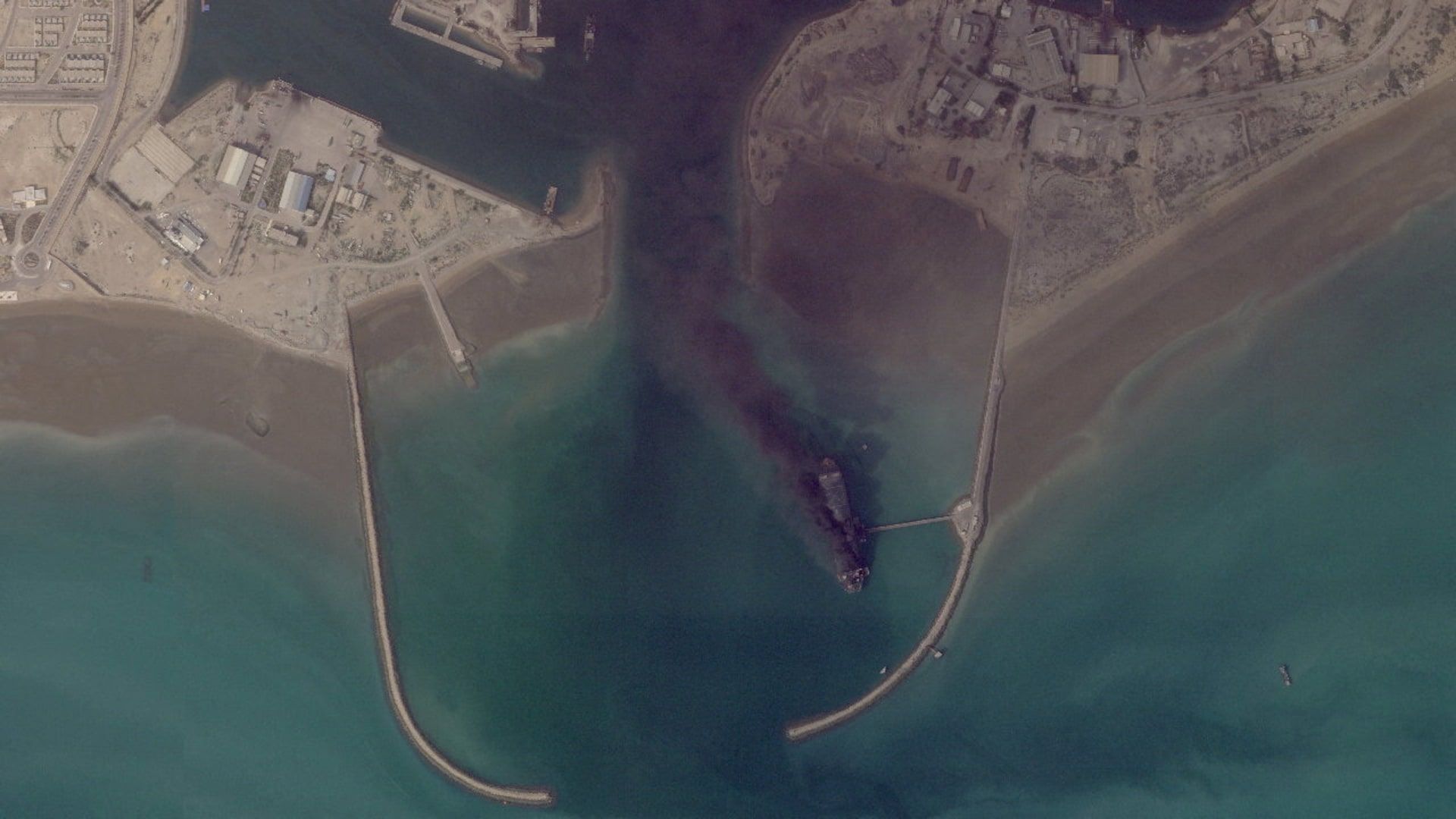 1920x1080 Satellite image show scope of Iran strikes 2026