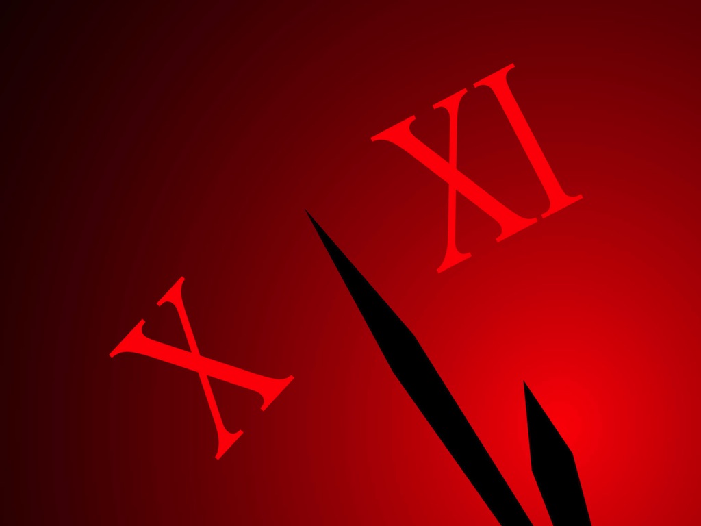 1024x768 Clock Face Graphics Vector Art & Graphics