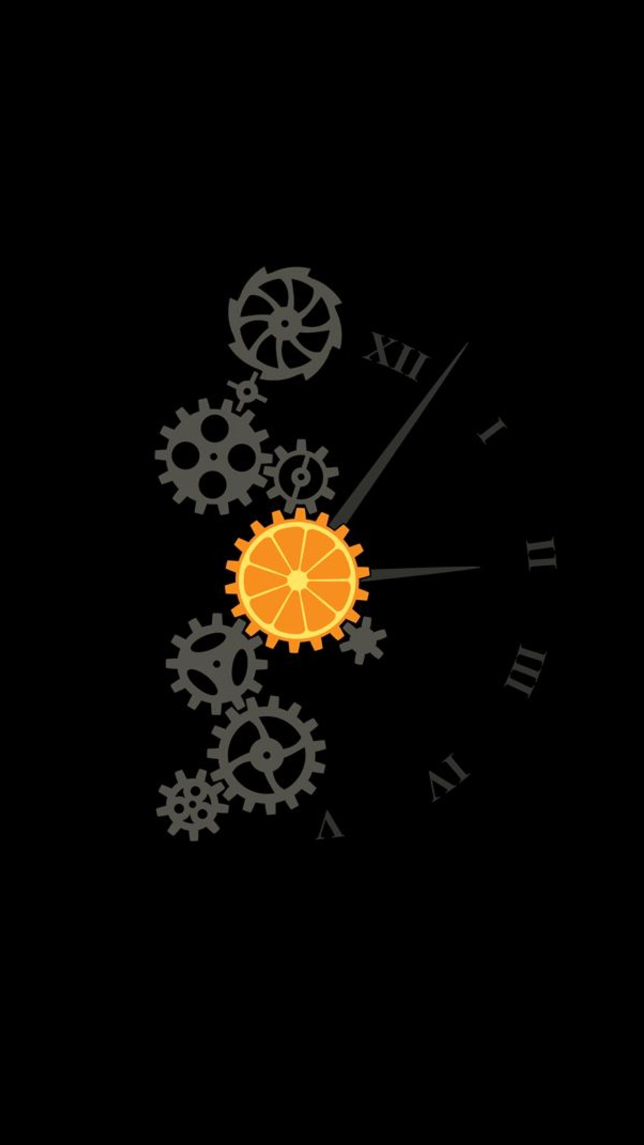 2160x3840 Clock Wallpaper