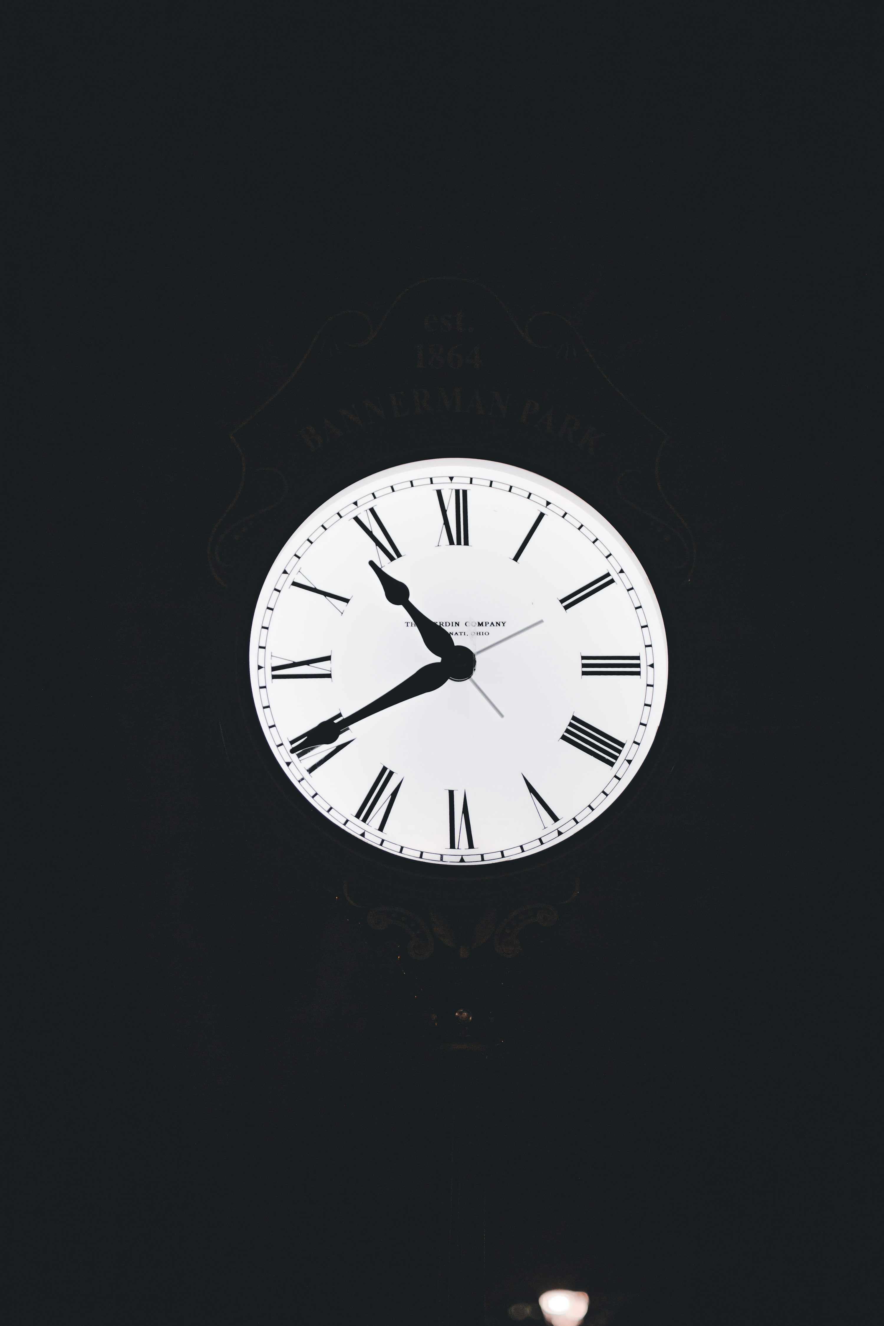 3000x4500 A clock on a wall photo