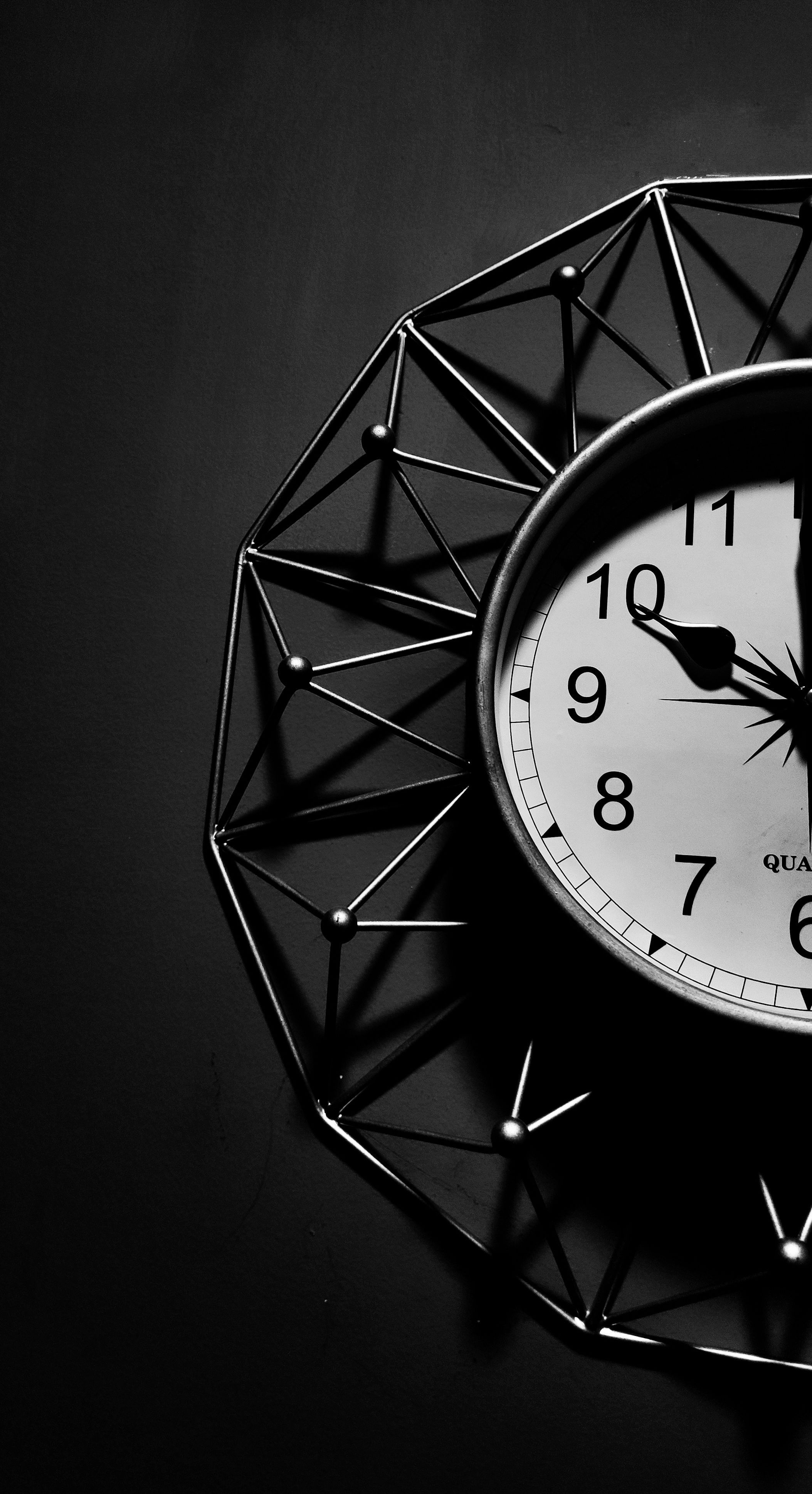 2107x3873 Clock on Wall · Free