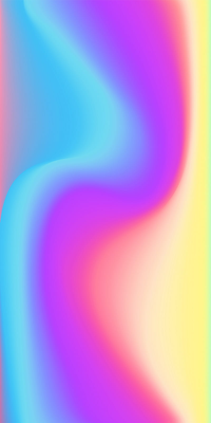 800x1600 Rainbow X, abstract, apple, color, gradient, phone, pink, soft, HD phone wallpaper