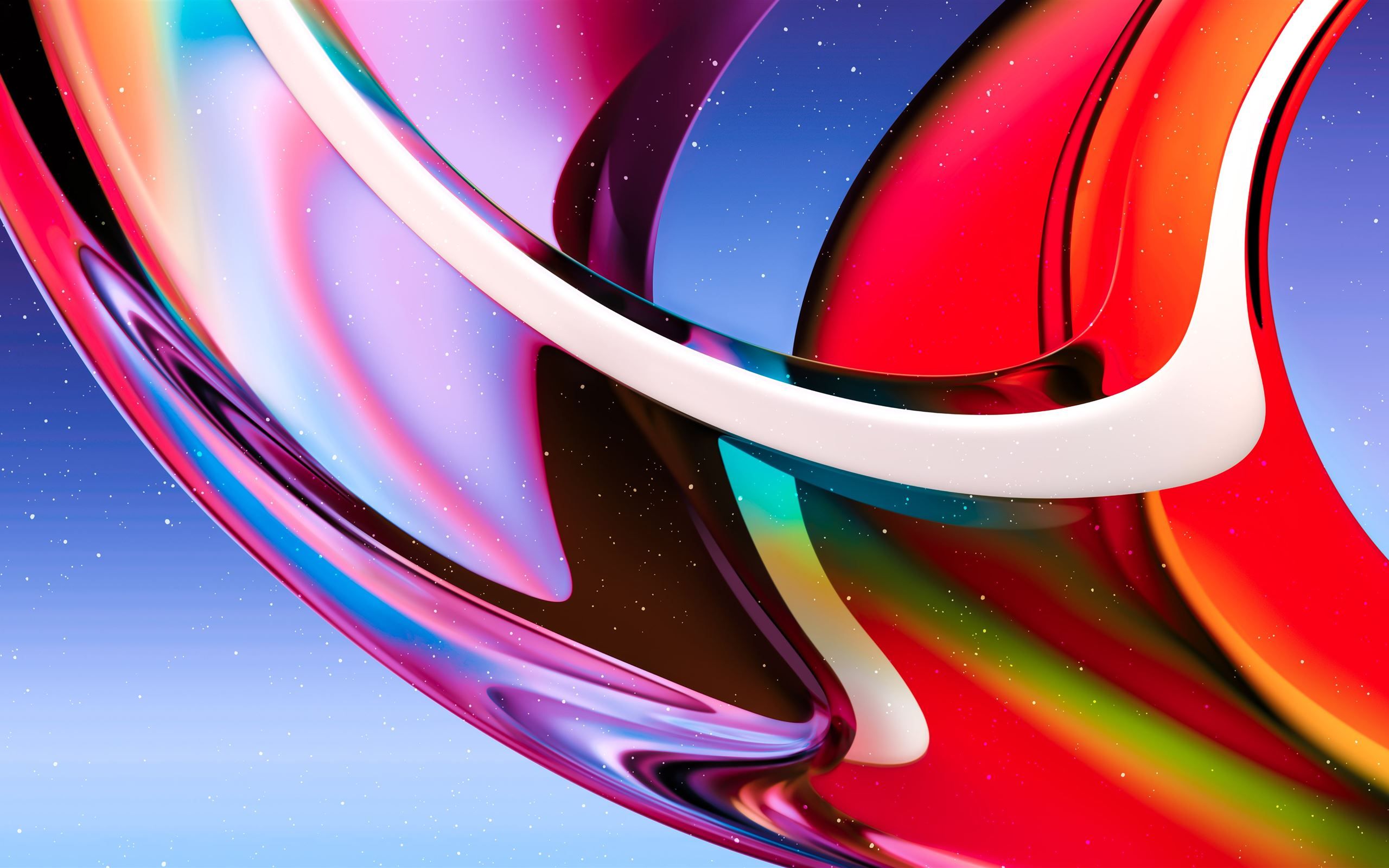 2560x1600 gradient glass abstract 8k iMac Wallpaper Download