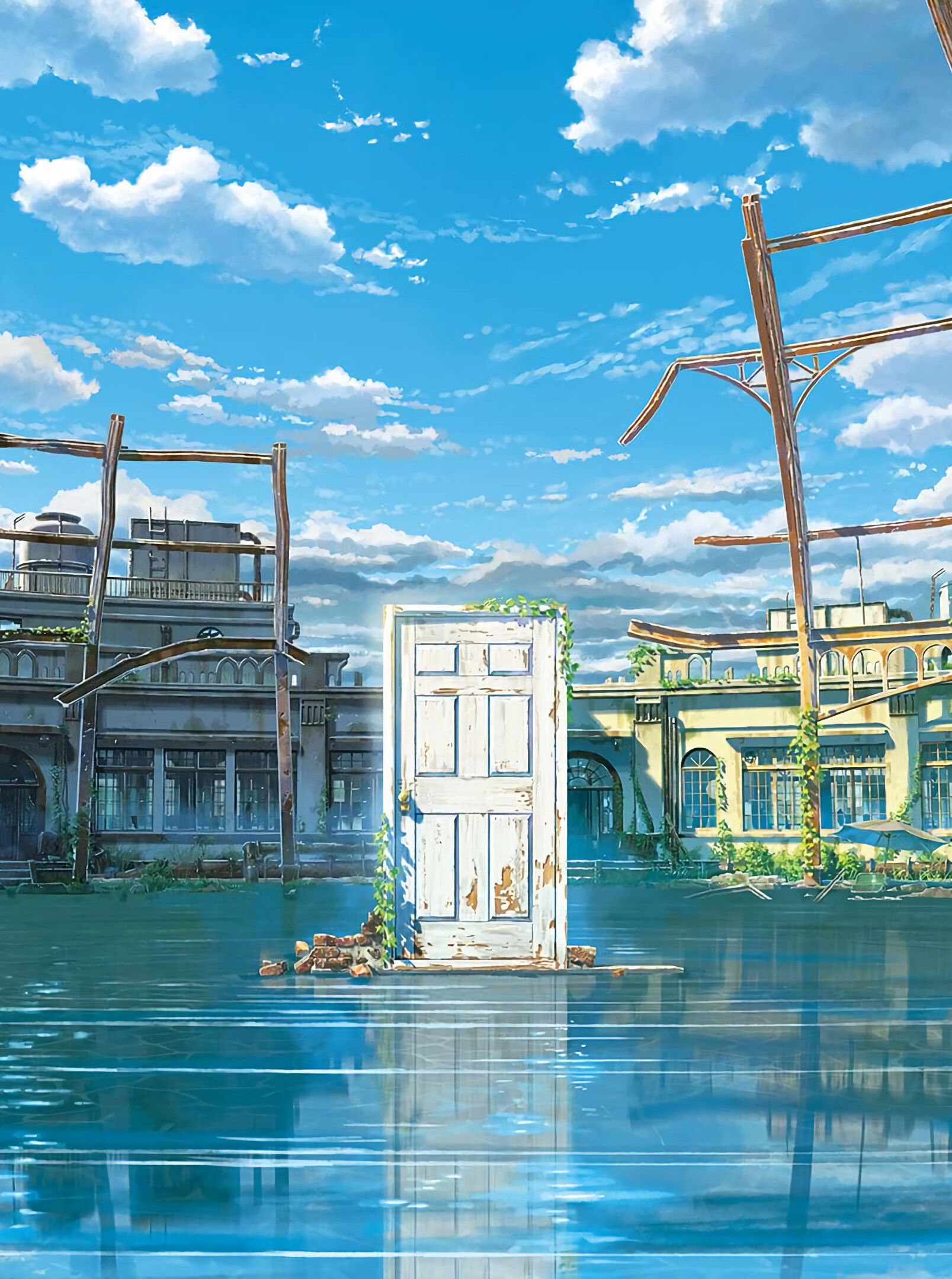 1607x2159 Suzume no Tojimari Wallpaper
