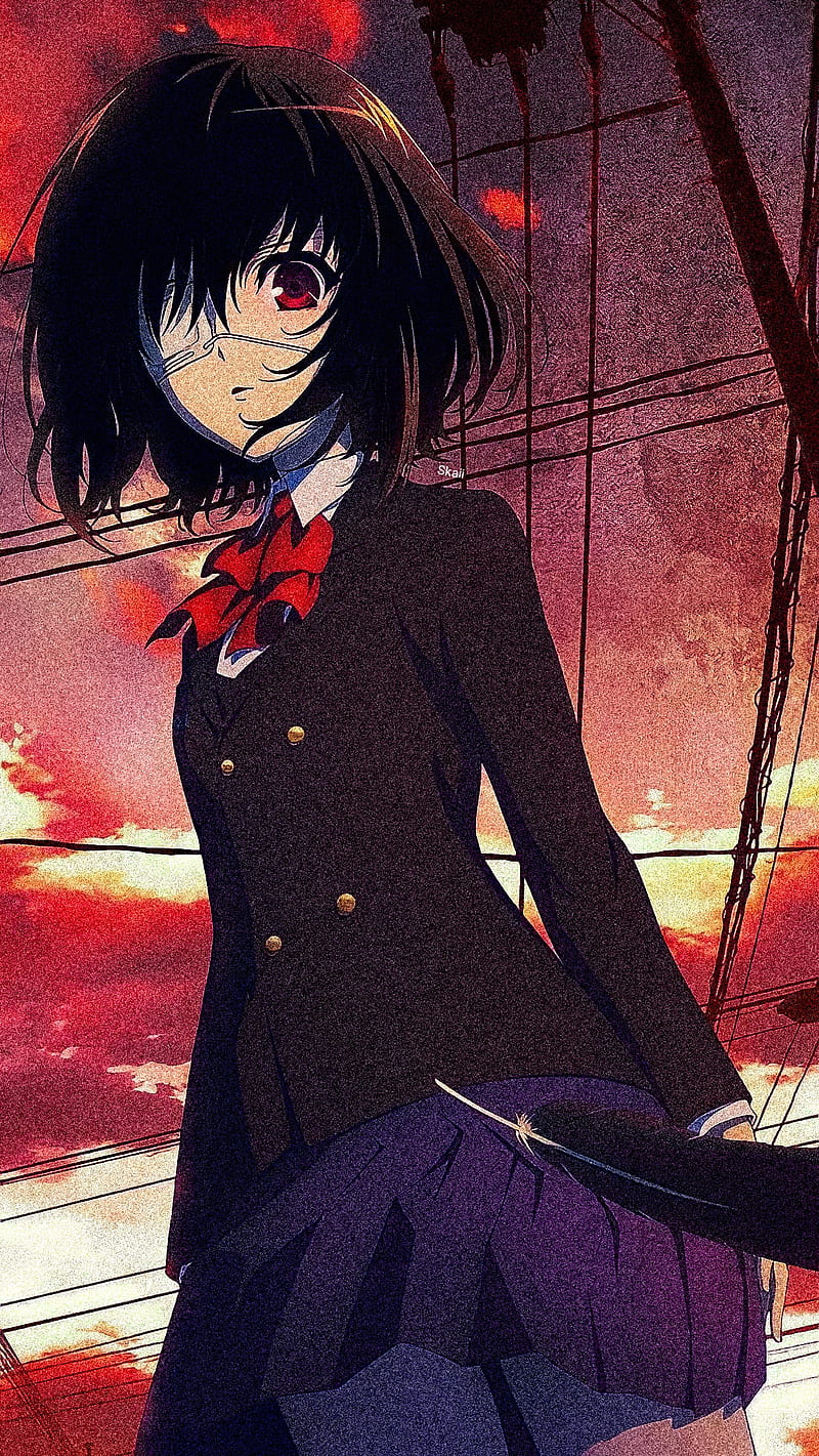 800x1421 3440x1440px, 2K free download. Another, mei misaki, HD phone wallpaper