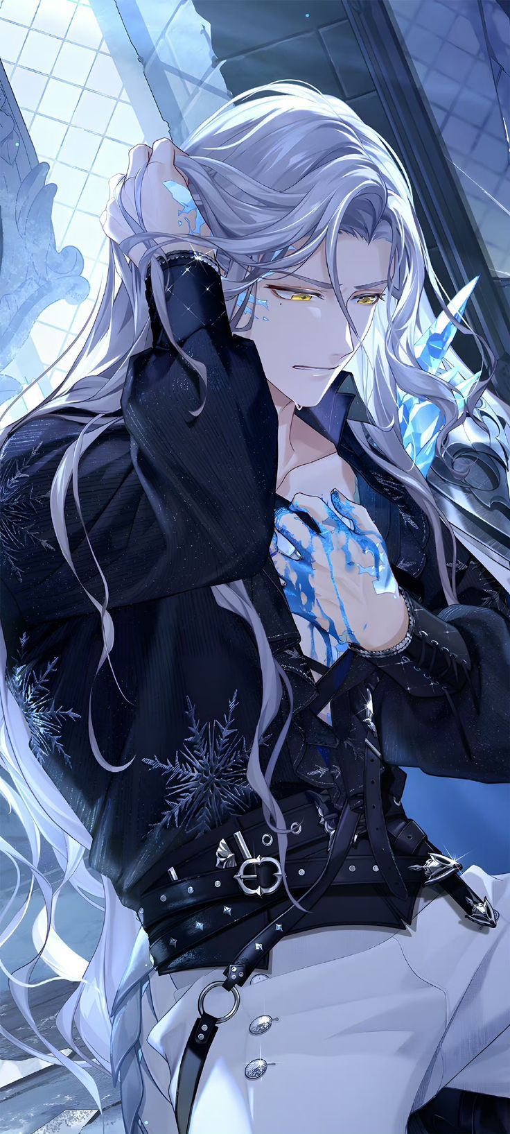 736x1635 Vyn richter long hair. Tears of themis vyn mermaid, Vyn richter wallpaper pc, Tot vyn