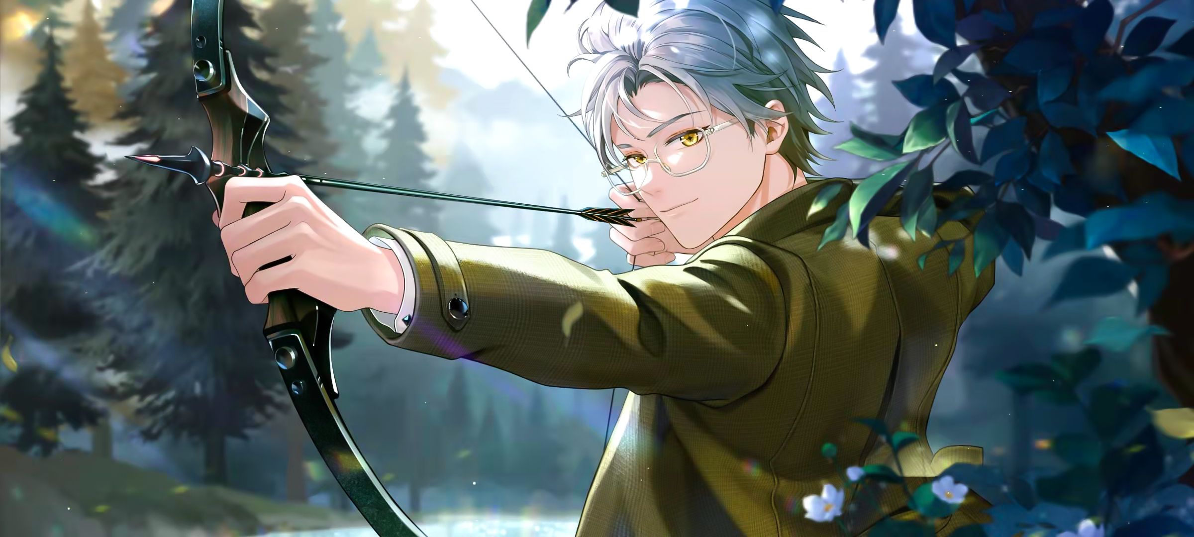 2400x1080 Moritsuki Rei Richter of Themis Anime Image Board