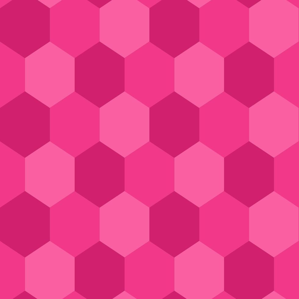 980x980 pink shades hexagon seamless pattern perfect for background or wallpaper