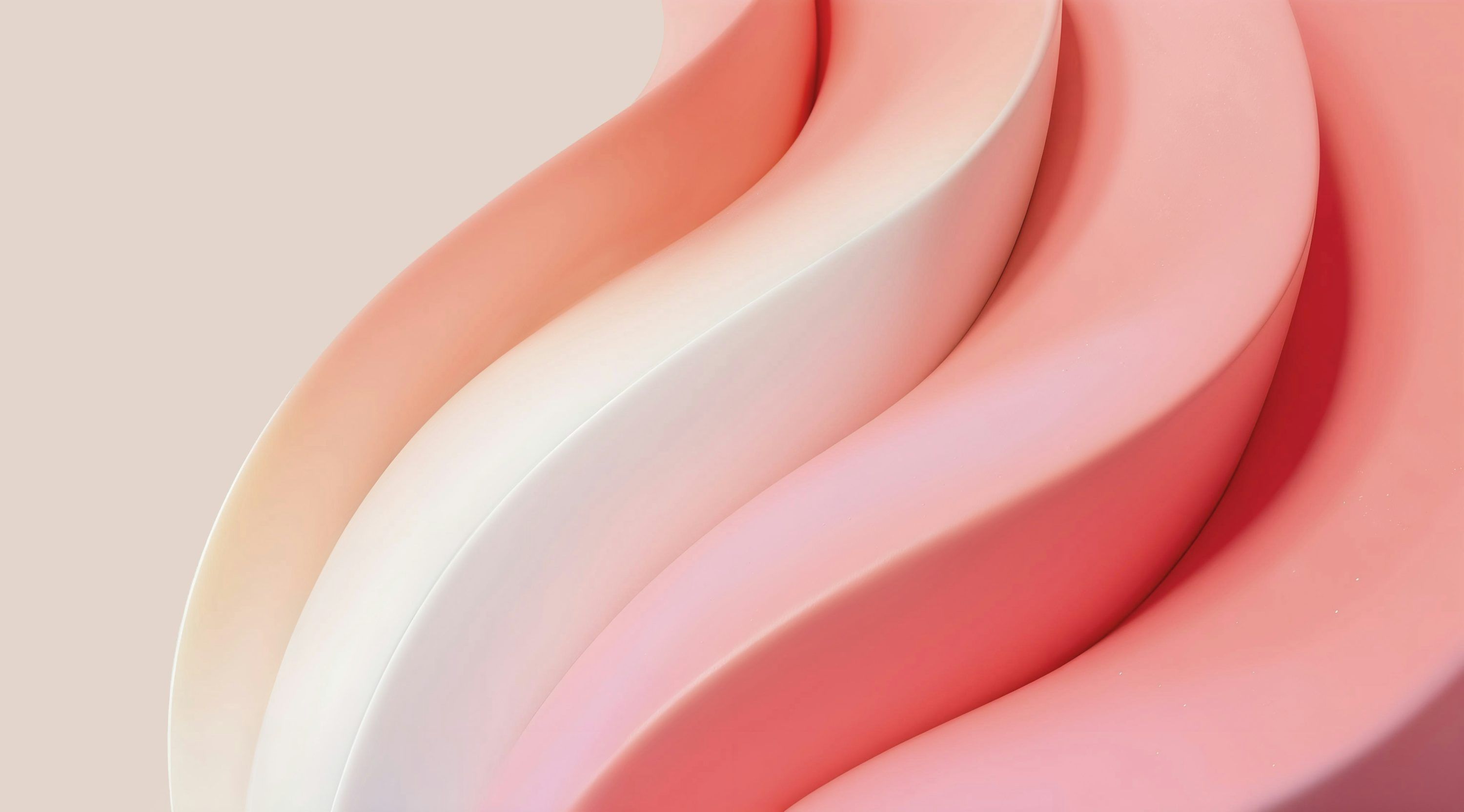 3000x1664 Abstract swirling pattern with various shades of pink. photo