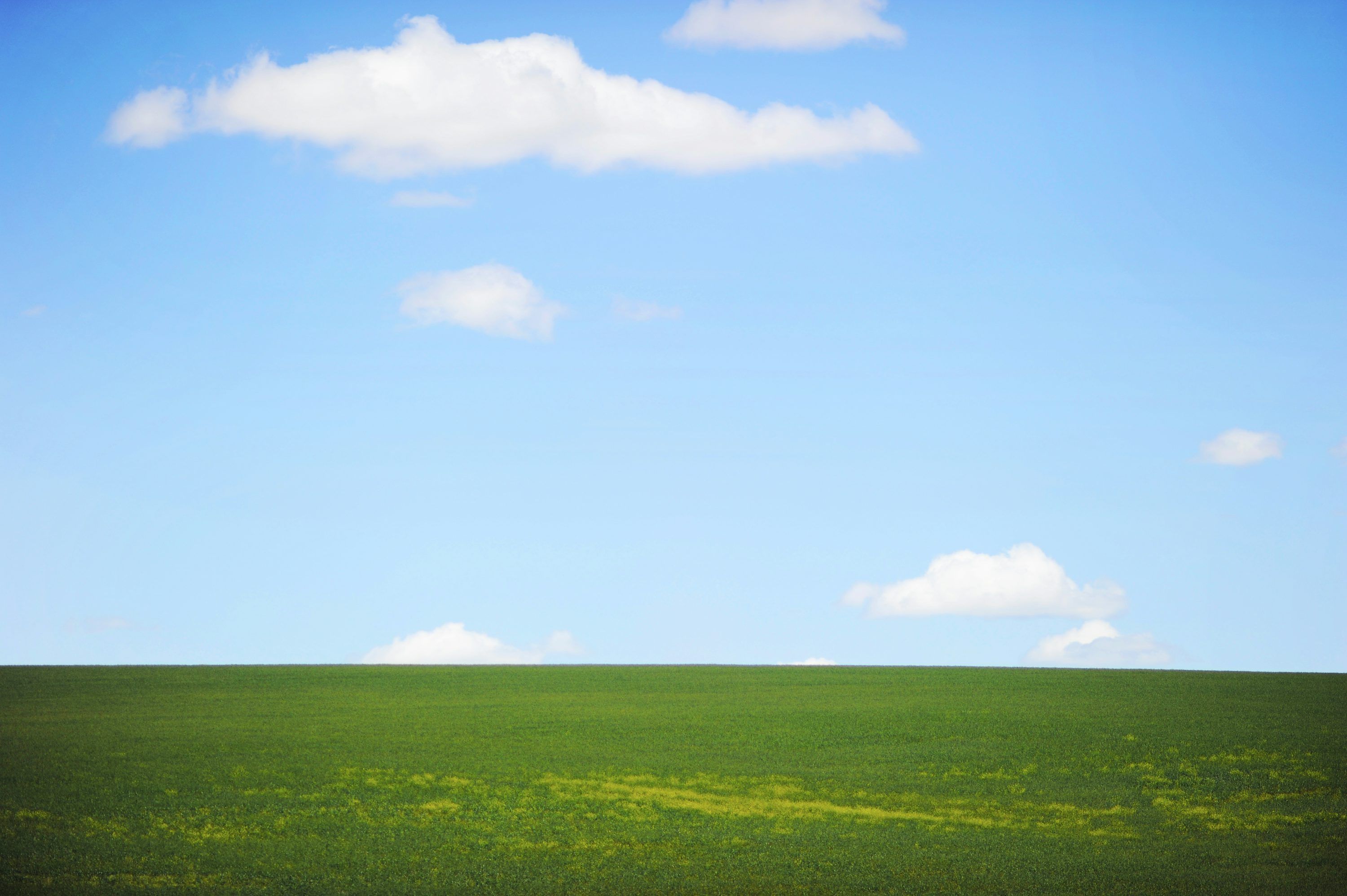 3000x1996 Landscape photography of green field and sky photo