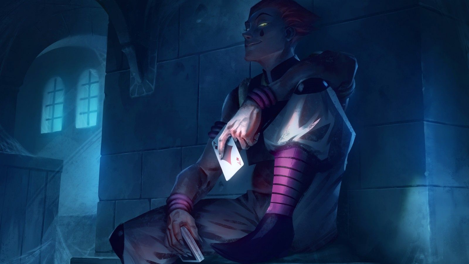 1600x900 Hunter x Hunter Hisoka Morow In Prison HD Anime Wallpaper