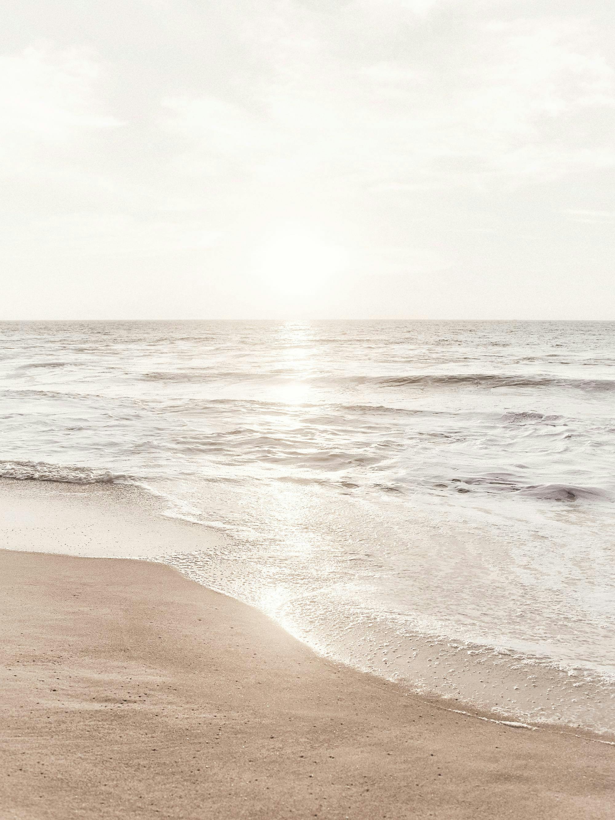 2000x2667 Warm Beach Sunset Print 20 x 28 in