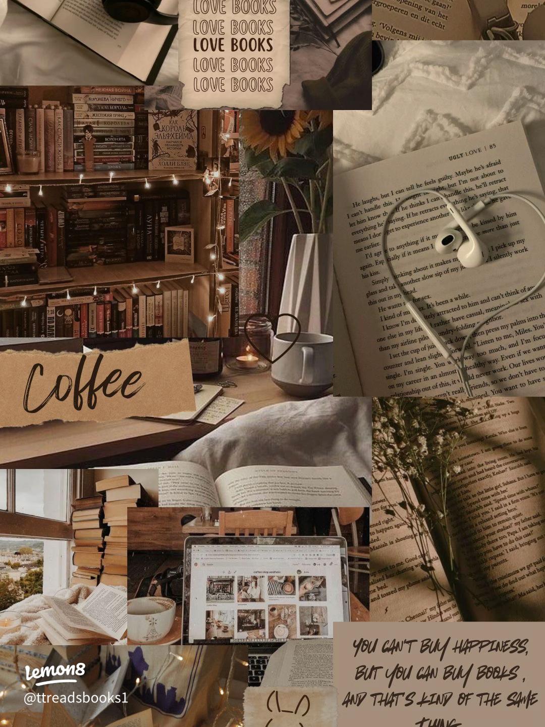 1080x1440 Bookish (Part 1): Cute Aesthetic Book Wallpaper for Your Phone