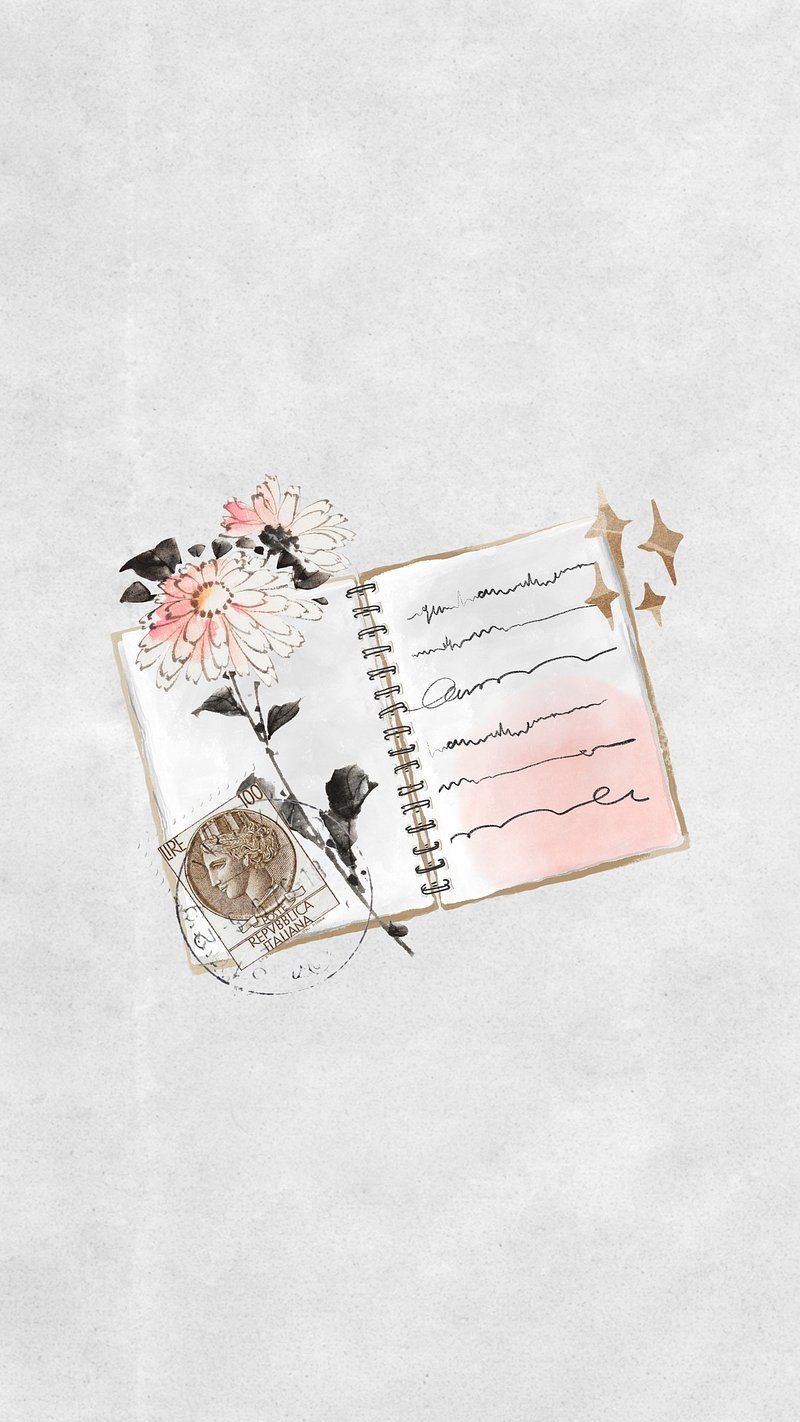 800x1422 Wallpaper Aesthetic Notepad Image Wallpaper