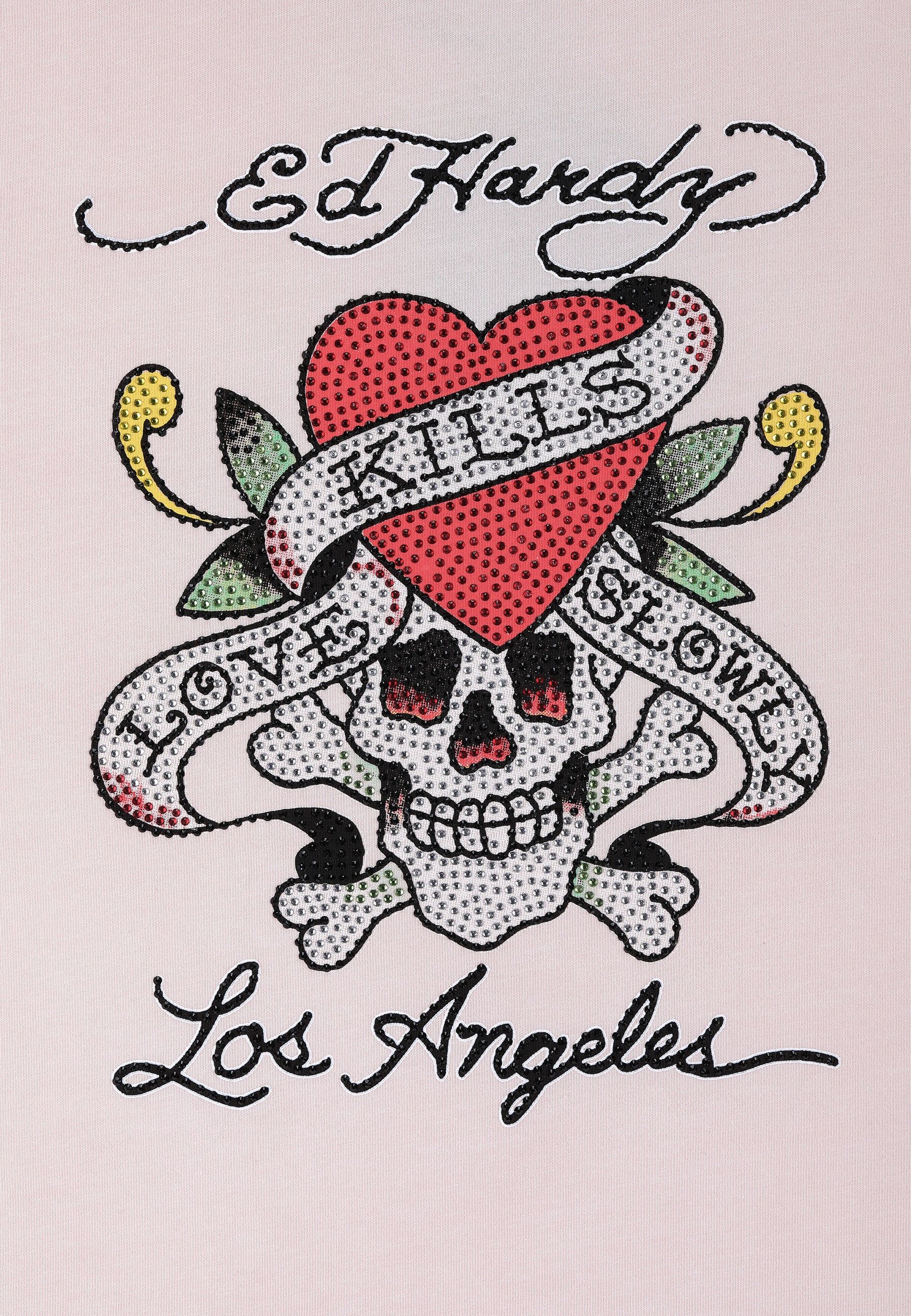 1800x2600 Wallpaper Love Kills Ed Hardy Vintage Y2K Ed Hardy Christian Audigier AOP Depop