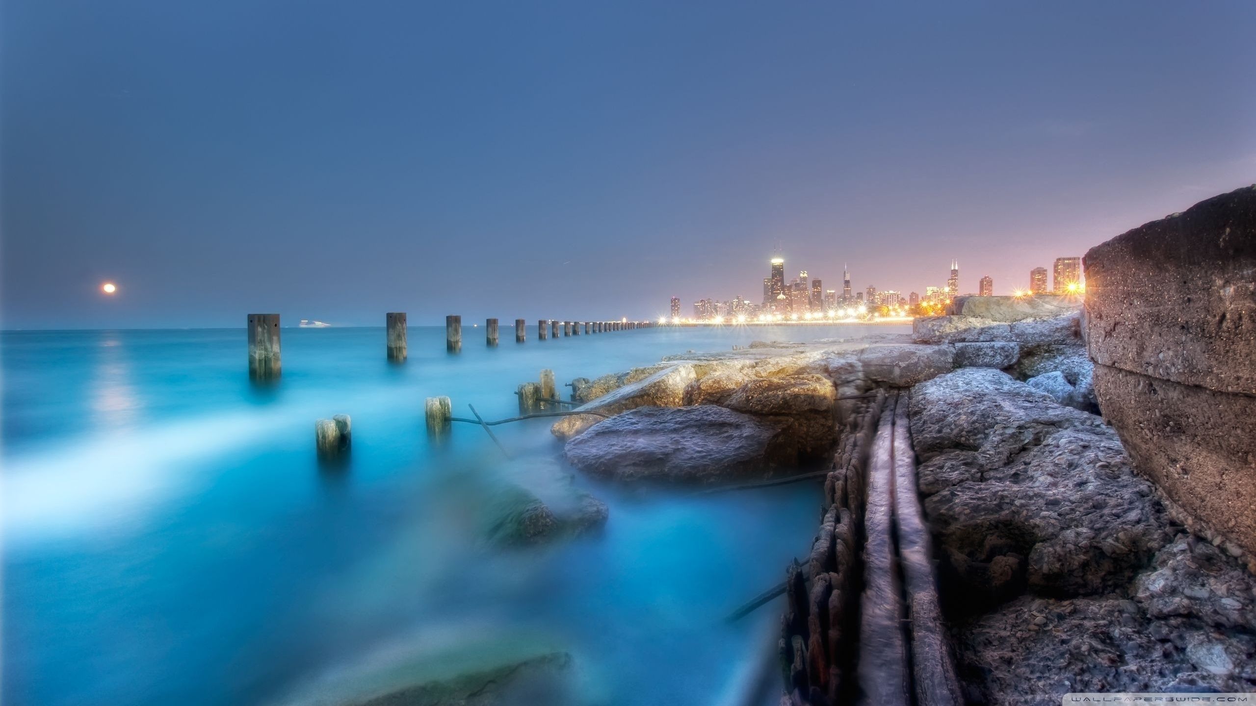 2560x1440 Night Photo HDR 4K UHD Wallpaper for UltraHD Desktop and TV : Dual Monitor : Smartphone and Tablet Devices