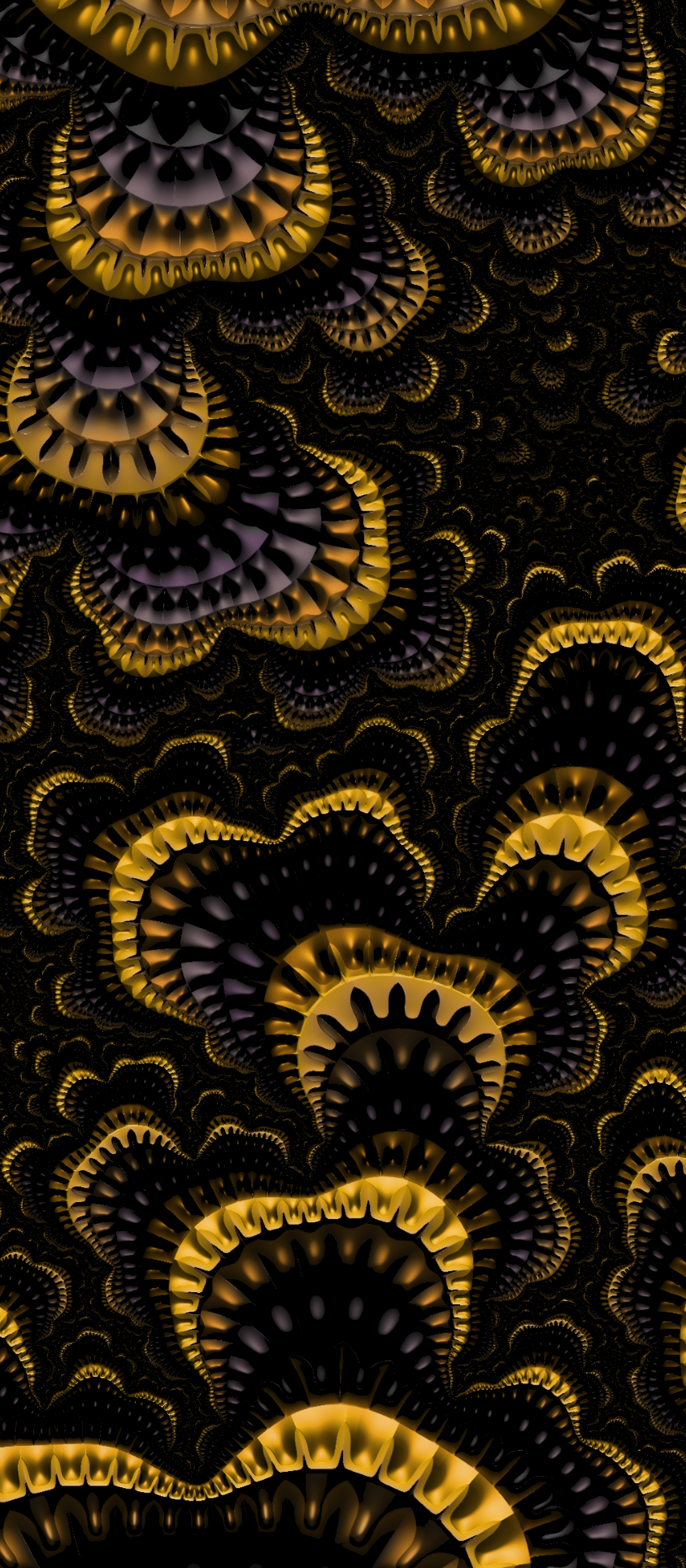 1400x3200 1400x3200][OC]Fractal Drago[20:9]
