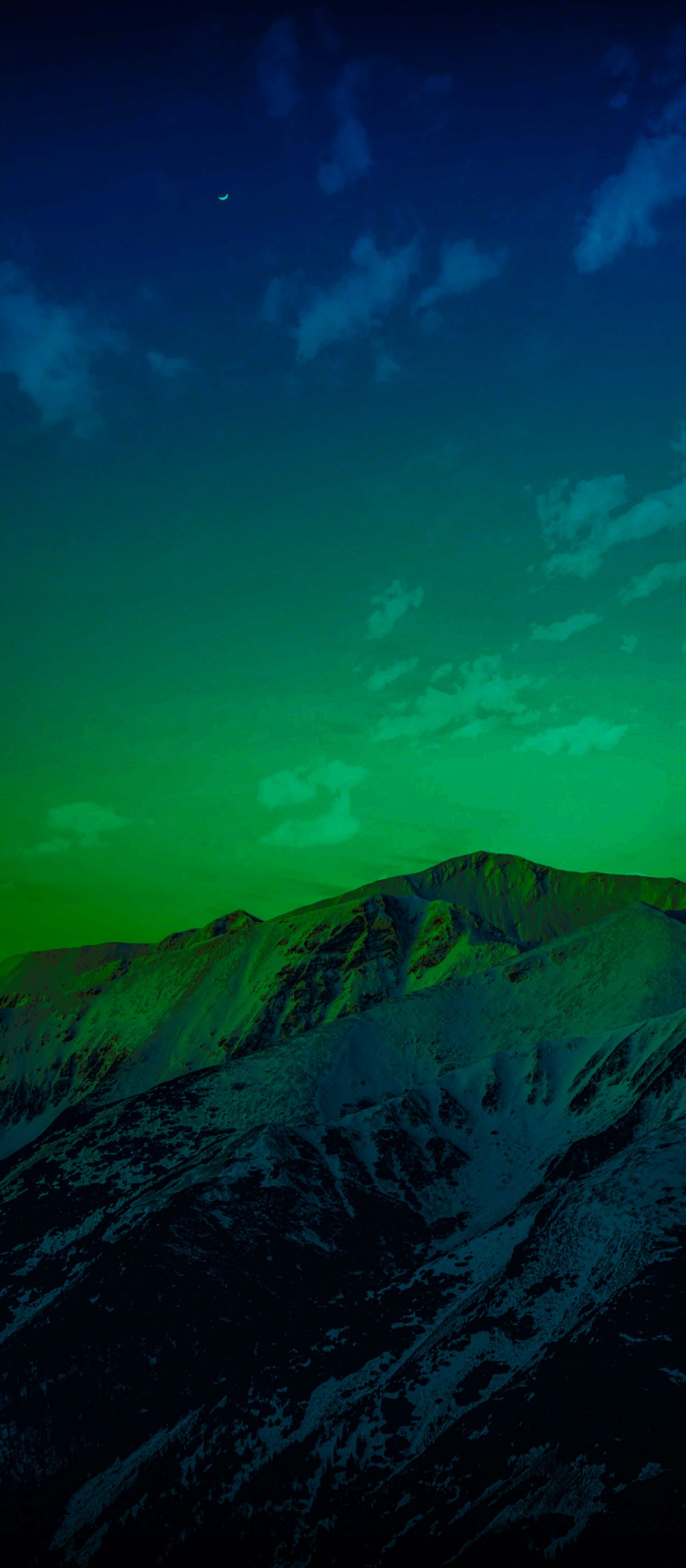1400x3200 Wallpaper Cloud, Atmosphere, Ecoregion, Mountain, Orange, Background Free Image