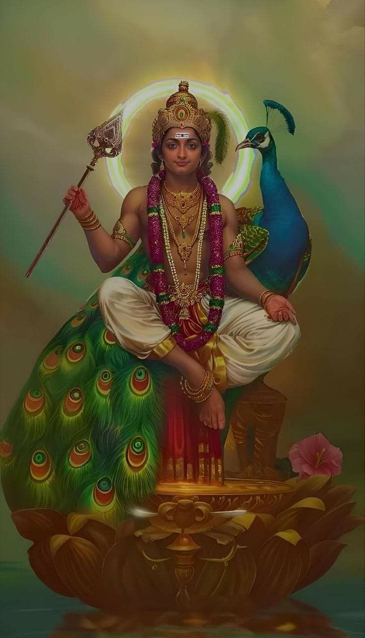 735x1284 Lord kartik. Karthikeya swamy drawing, Kartik swami image, Murugan image