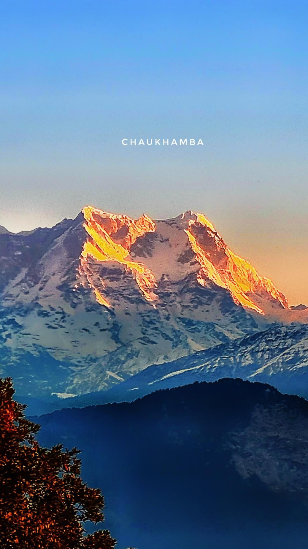1038x1846 Chaukhamba peaks, View From Kartik Swami Temple, Uttarakhand