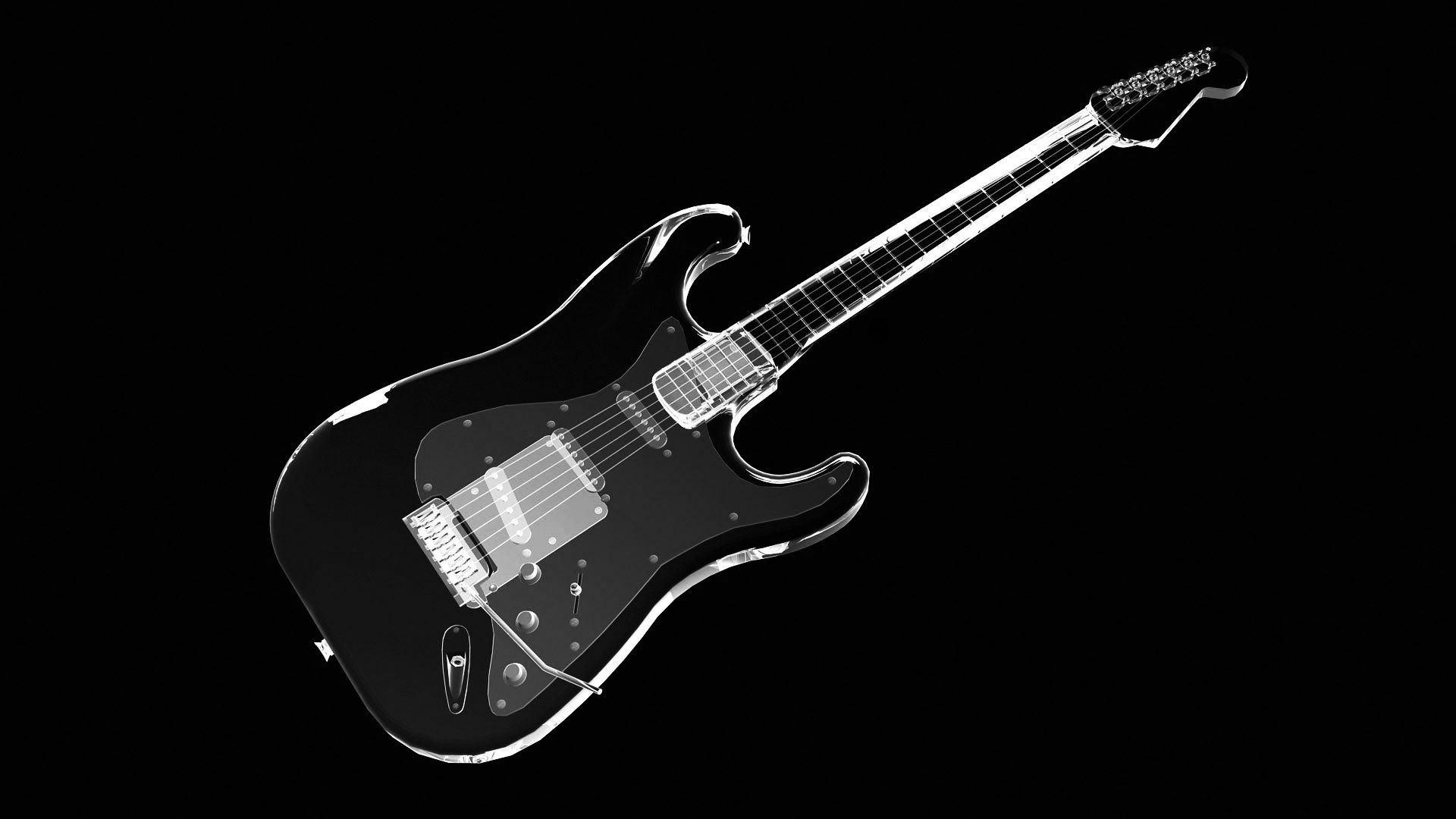 1920x1080 3D Guitar 4K UHD Wallpaper for UltraHD Desktop and TV : Widescreen and UltraWide Display : Smartphone and Tablet Devices