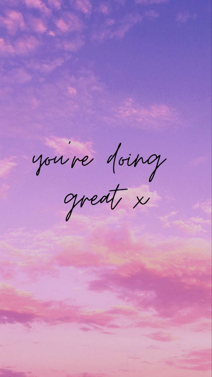 675x1200 Motivational Quote Purple iPhone Wallpaper
