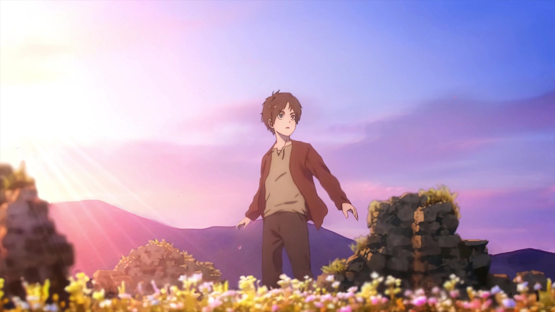 1920x1080 Eren Yeager Freedom Wallpaper