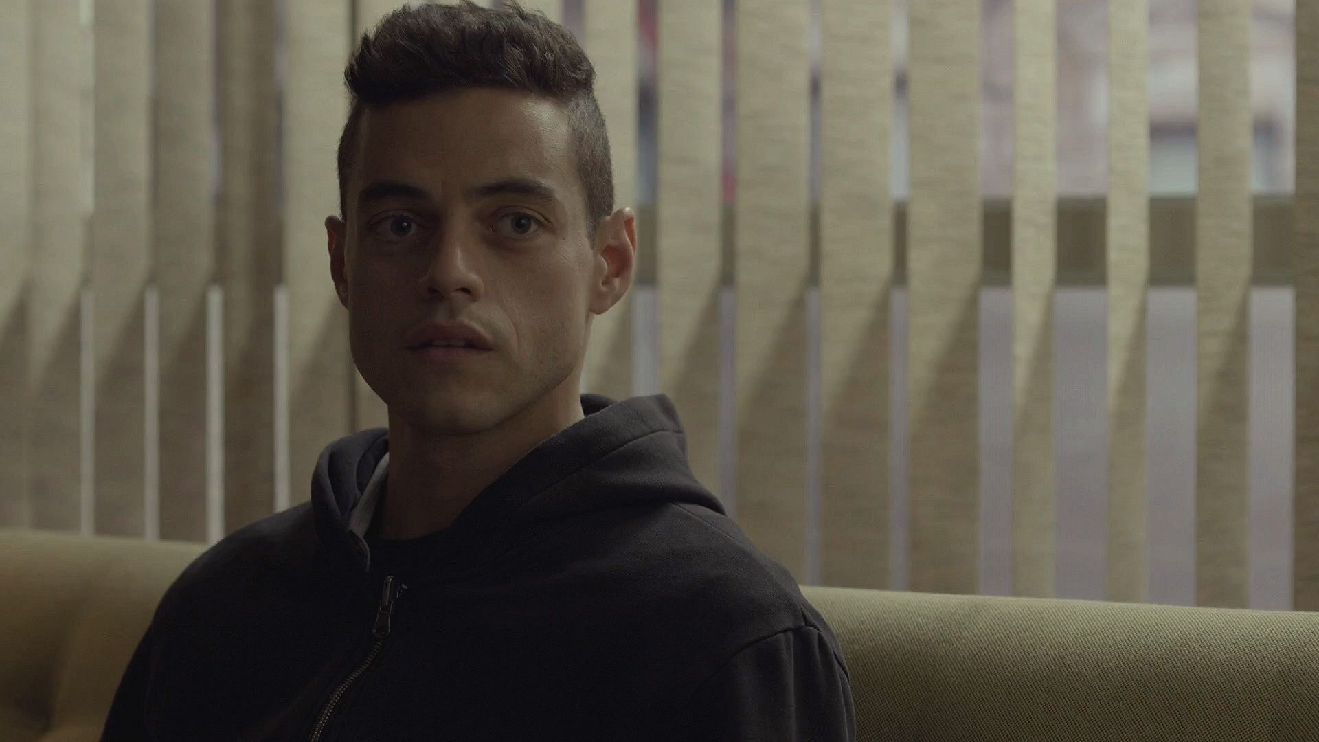1920x1080 Wallpaper Rami Malek, Elliot Alderson, MR Robot for mobile and desktop, section мужчины, resolution 1920x1080