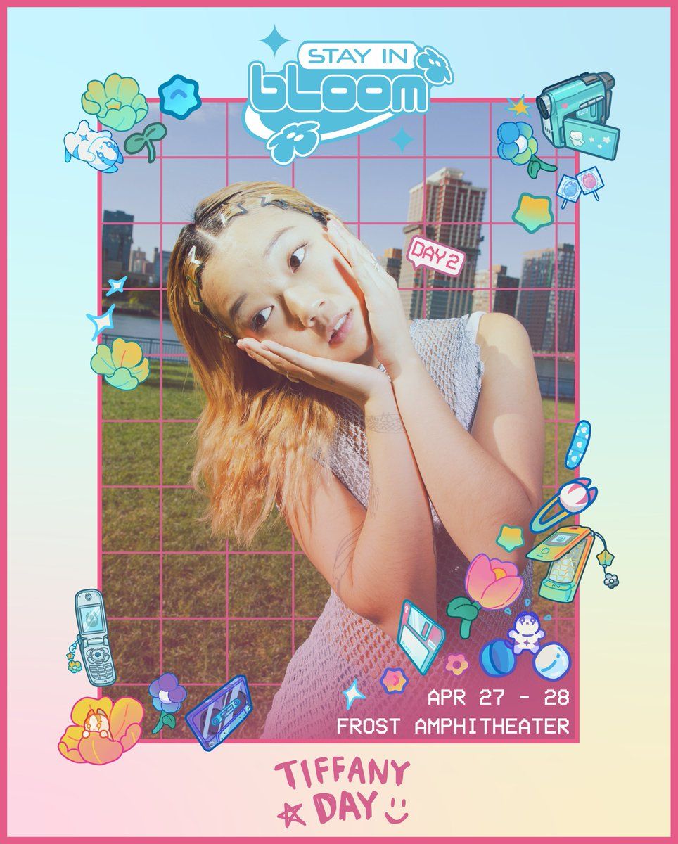 964x1200 that's all for today friends!! So stoked that Jai Wolf, Tiffany Day & Frosttop will be performing the first ever Stay in Bloom