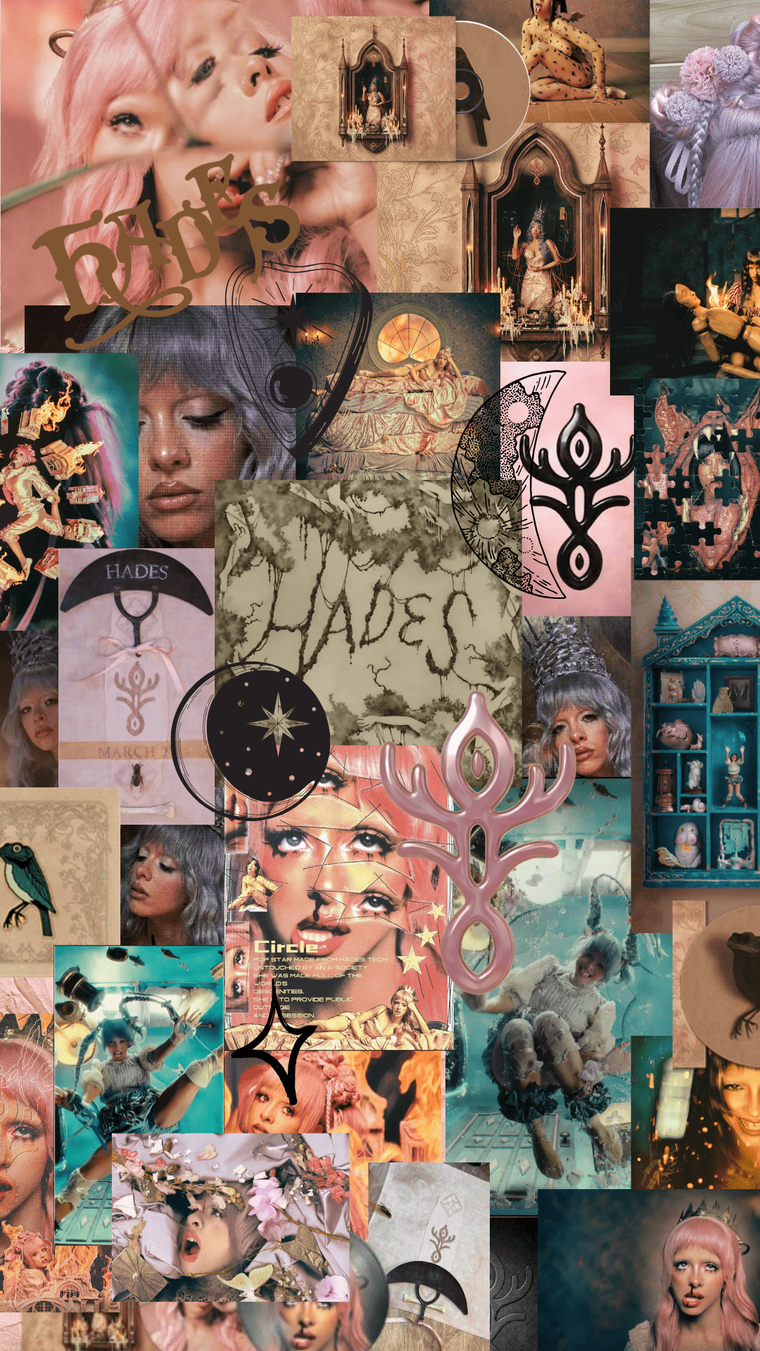 1080x1920 Hades picture collage