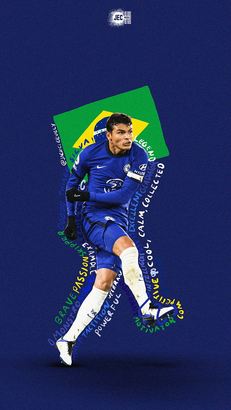 800x1422 Silva, brazil, captain, chelsea, chelsea fc, chelsea football club, football, HD phone wallpaper