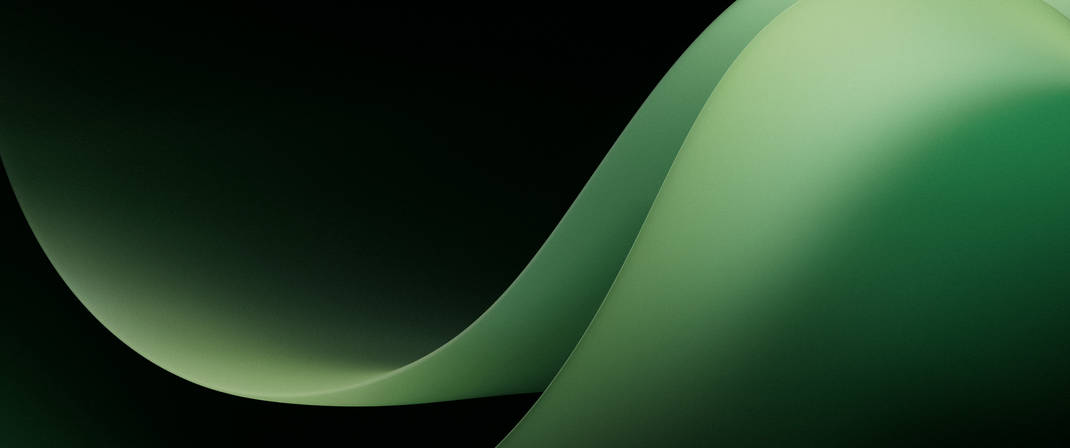 3440x1440 4k Ultrawide Green Wallpaper