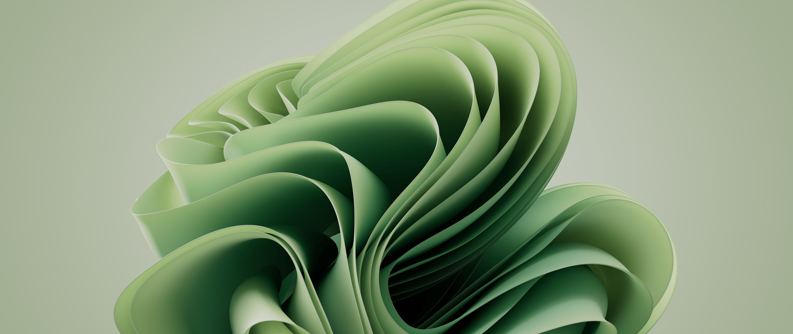 2560x1080 Surface Pro 9 Wallpaper 4K, Pastel green, Stock