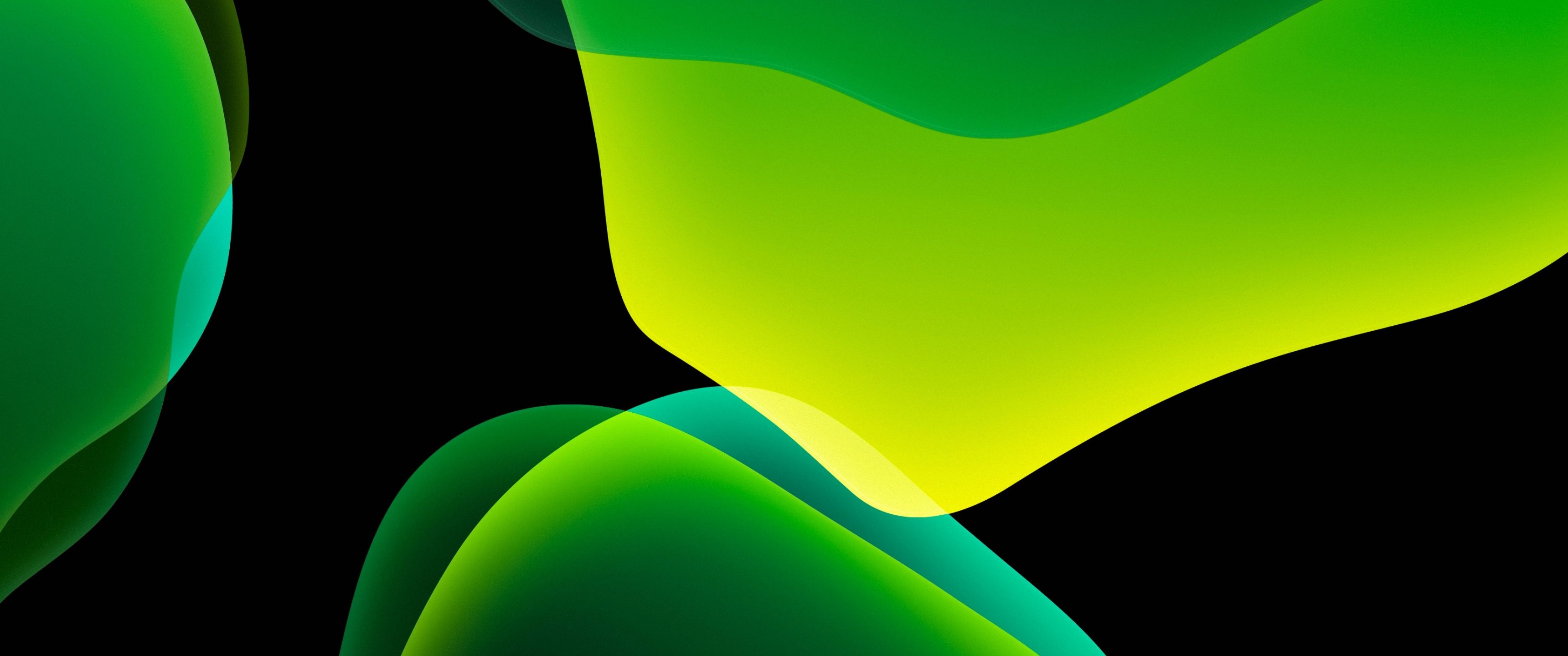 3440x1440 Green Wallpaper