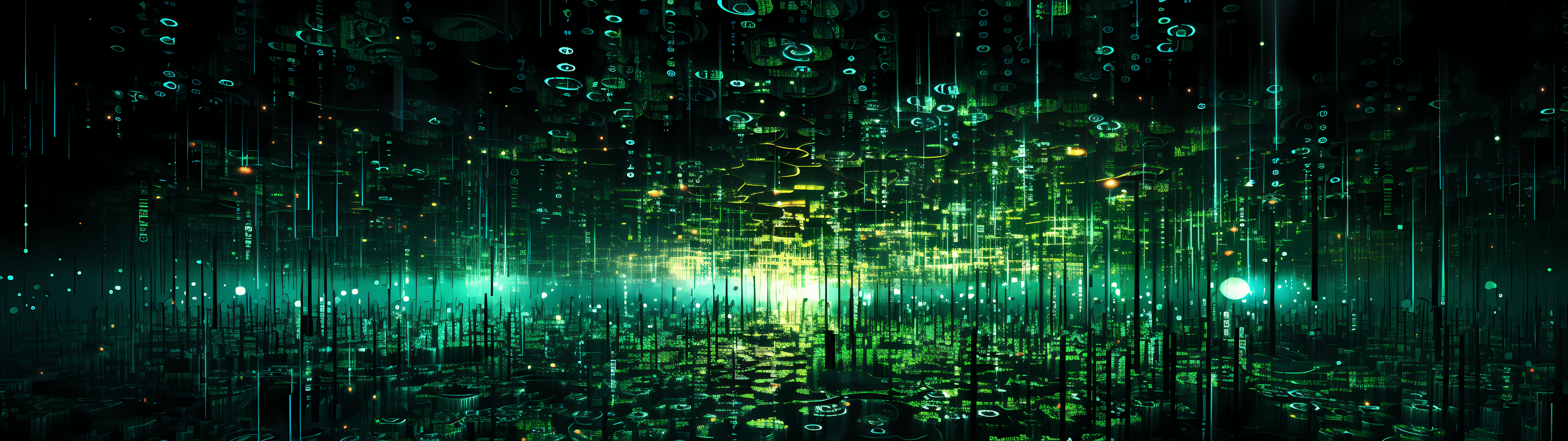 5120x1440 Green! {AI} [5120X1440]
