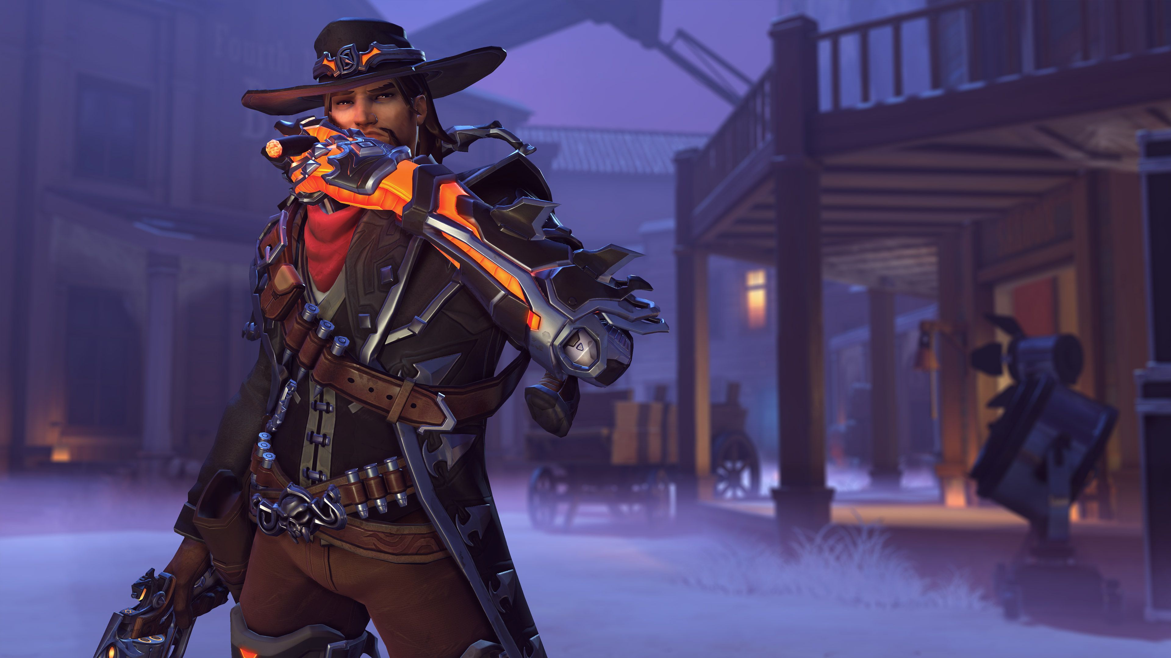 3840x2160 Cassidy Overwatch Wallpaper