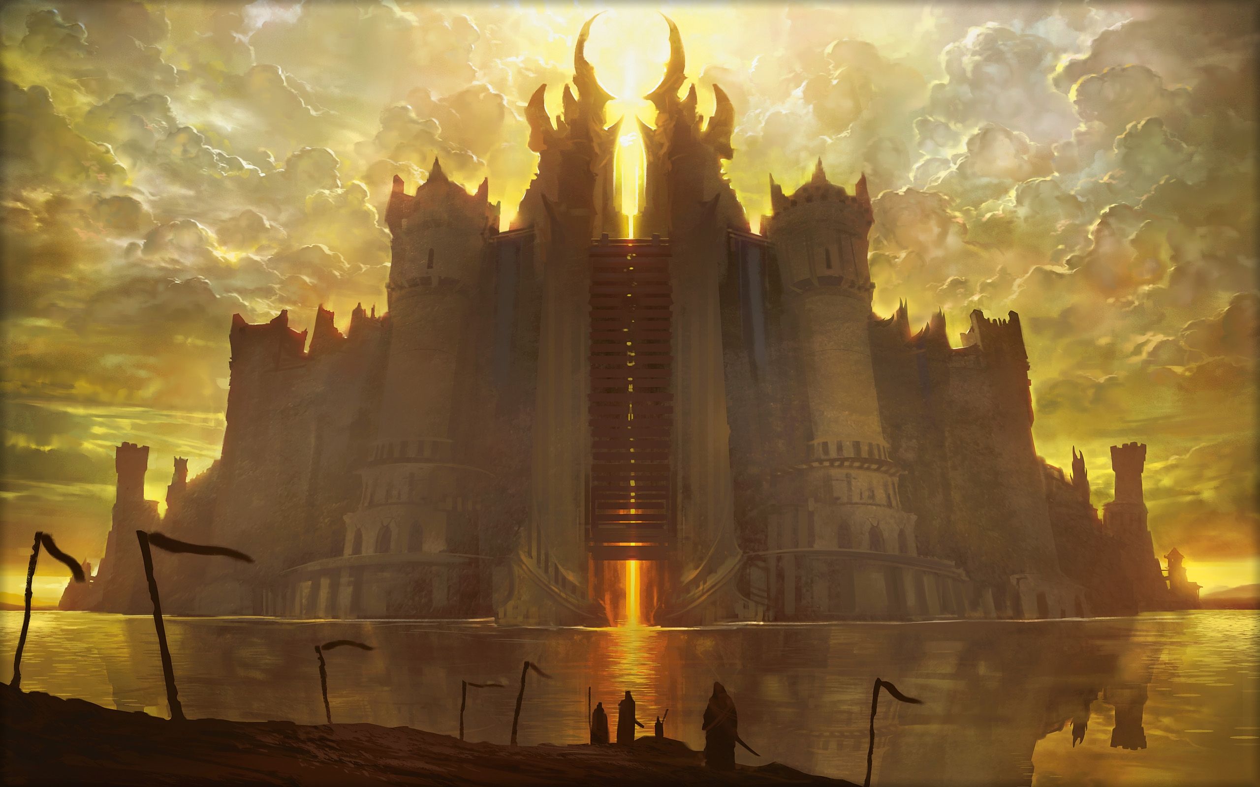 2560x1600 Great Kings Castle a Sunshine Wallpaper HD / Desktop and Mobile Background