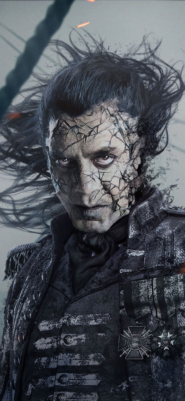 736x1593 Captain Salaza In Pirates Of The Caribbean Dead Men Tell No Tales Movie 4k iPhone XS, iPhone iPhone X , HD 4k Wallpaper, Image, Background, Photos and Picture