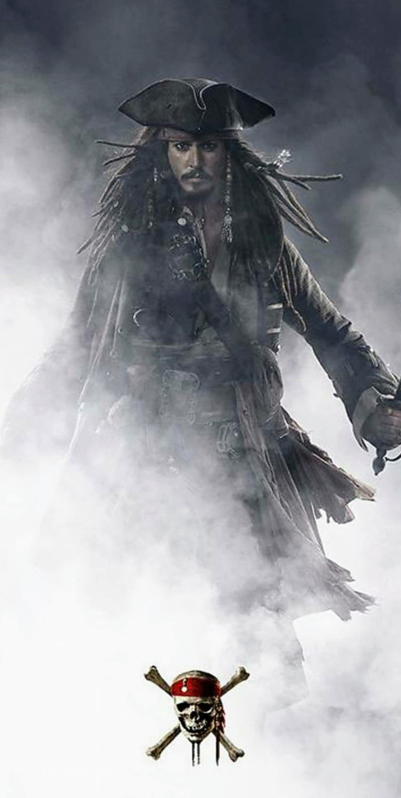 800x1590 HD pirate captain wallpaper